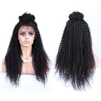13x6 Lace Front Wig Kinky Curly Can Be Permed Average Size No Shedding No Tangle Suitable Dying Colors