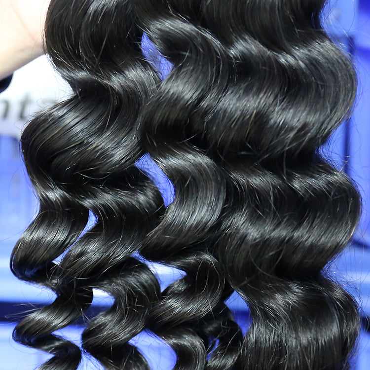 4 Bundles Natural Wave Wavy Sew In Weave Natural Raw Cheap Natural Raw Virgin Unprocessed Human Wavy Hair