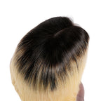 Straight Bob Lace Front Wig 1B/613 Color Wigs 150% Density With Baby Hair Remy Hair Natural Headline Suitable Dying Colors