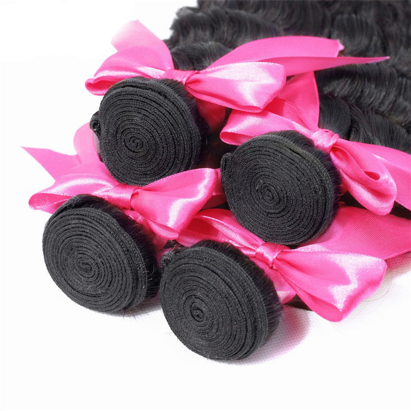 4 Bundles Loose Wave No Tangle Best Selling Natural Color Loose Wave Hair Bundles