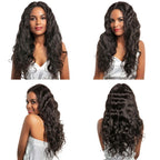 Transparent Lace Natural Wave Hair Wig 130% 180% Density Full Lace Wig Human Hair Wigs For Black Women