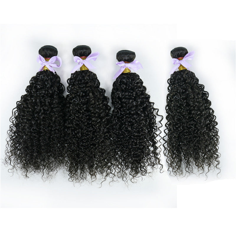 4 Bundles Curly Best Selling For Black Women Natural Curly Wholesale Afro Curly Hair Extension