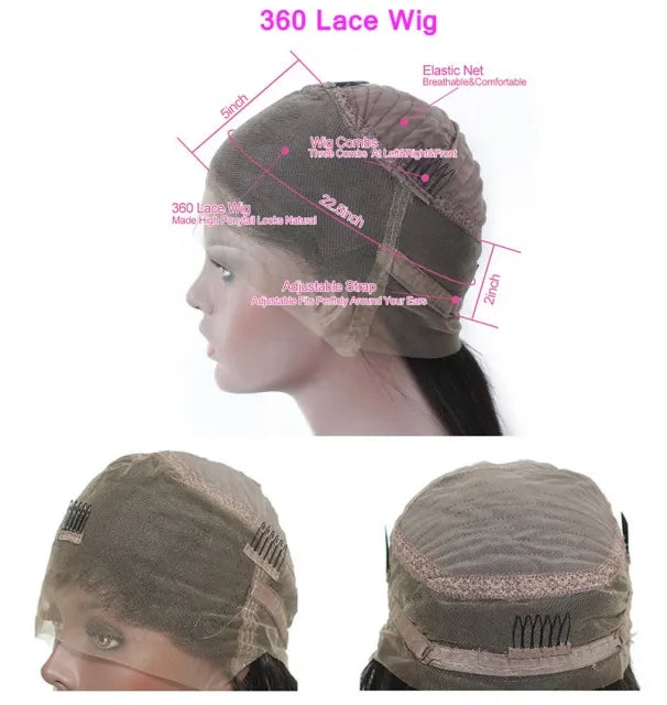 New Arrival Curl Lace Front Wig 130 150 300 Density Human Hair Wigs Remy Brazilian Wig For Black Woman