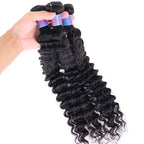 1 Bundle Deep Wave Hair Weaves Virgin Hair Hair Products Top Grade Real Virgin