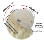 Best 613 Wigs Cheap 613 Color Blonde Lace Front Wig Straight Human Hair Wig