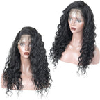 Transparent Lace Natural Wave Hair Wig 130% 180% Density Full Lace Wig Human Hair Wigs For Black Women