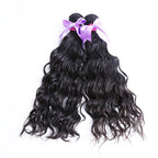 2 Bundles Water Wave With Human Hair 360 Lace Frontal With Baby Hair