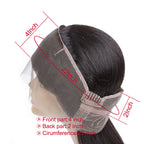 360 Frontal Straight Bleached Knots No Chemical Processing No Shedding No Tangle Natural Headline