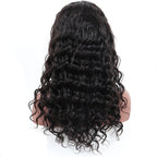 13x6 Lace Front Wig Natural Wave Wavy Suitable Dying Colors Glueless No Chemical Processing Pre Plucked Hairline