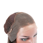 Straight Bob Lace Front Wig 1b/Grey Color Wigs 150% Density Hand Tied