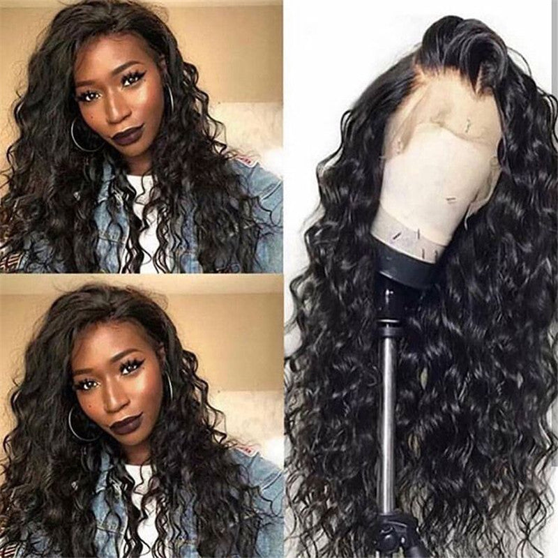 New Arrival Curl Lace Front Wig 130 150 300 Density Human Hair Wigs Remy Brazilian Wig For Black Woman