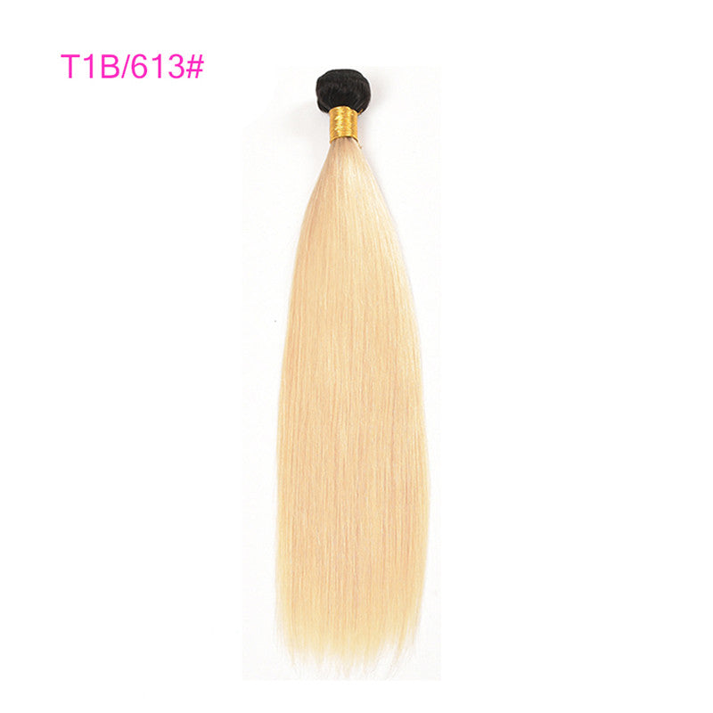 3 Bundles Straight T1B/4# / 27# T1B/Red 100% Human Hair T1B/Blue T1B/613 T1B/4# / 30# 2019 Hair Color Trends