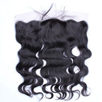Body Wave Silk Base Closure + 13x4 Lace Frontal Remy Human Hair Pre Plucked Hairline Bleached Knots With Baby Hair