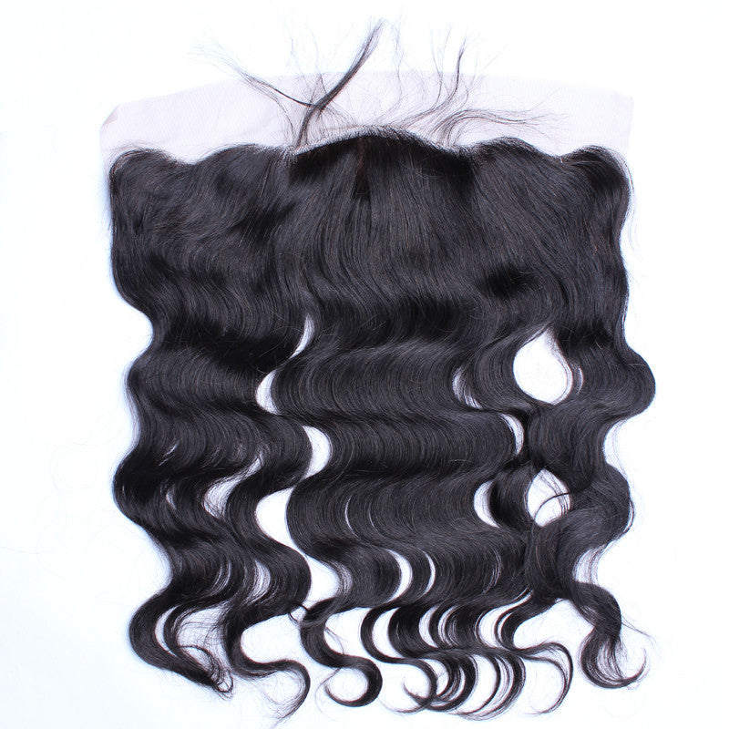 Body Wave Silk Base Closure + 13x4 Lace Frontal Remy Human Hair Pre Plucked Hairline Bleached Knots With Baby Hair