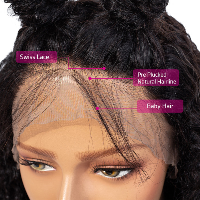 Transparent Lace Wig Glueless New Curly Hair Texture 360 Lace Wigs 13x4 13x6 Inch Lace Wig 150 180 300 Desnity