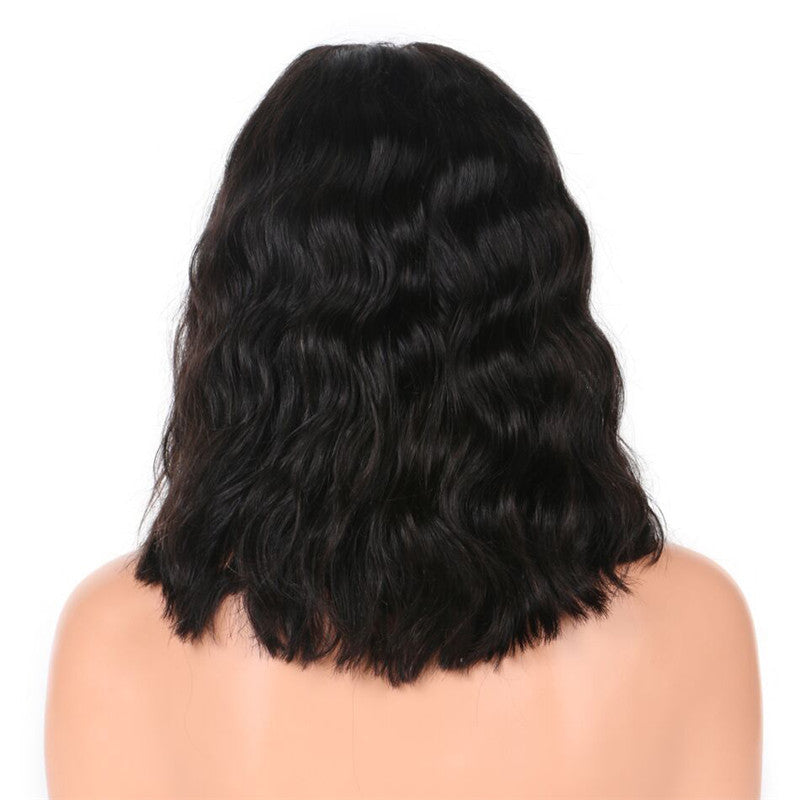 Loose body wave 150% Density Bob Lace Front Wig Human Hair Remy Hair Pre Plucked Hairline Glueless