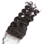 4x4 Lace Closure Natural Wave Wavy Cheap Price Bleached Knots Tangle Free Best Selling Virgin