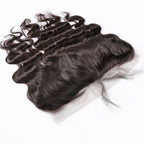 13x6 Body Wave Lace Frontal Hand Tied Natural Headline No Chemical Processing