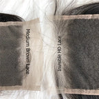 Brazilian Straight Hair HD Transparent Lace Closure Free/Middle/Three Part Remy Human Hair 4x4 Inch Swiss Lace Top Closure Bleached Knots