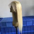 Blonde #613 Color Straight 360 Lace Wig Adjustable Fits Perftecly Around Your Ears Lace Front Wig