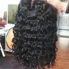 Bob Wigs With Side Part Short Curly Bob Black Hair Lace Front Wig Human Hair