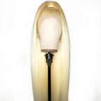 Color Full Lace Wig 613# Color Top Quality With Baby Hair Blonde Color Wig 130% Density
