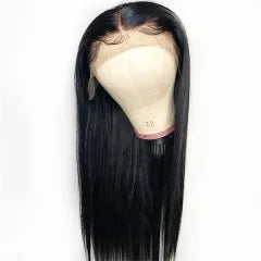 Straight Fake Scalp Lace Front Wig Body Wave Fake Scalp Human Hair Wigs