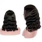 Summer Hair Colors For Black Females Short HairStyles Body Wave Middle, Side Part Bob Lace Wig