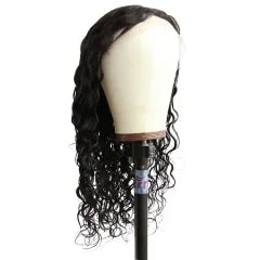 Water Wave Human Hair Transparent Lace Frontal Wigs 30 Inch Long T Part Remy Wet And Wavy Lace Front Human Hair Wigs