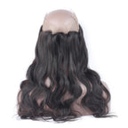 360 Frontal Body Wave Swiss Lace Can Be Permed Natural Headline Human Hair