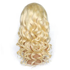 Color Full Lace Wig Loose Wave 613# Color Top Quality With Baby Hair Blonde Color Wig 130% Density
