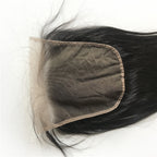 6x6 Straight Big Lace Closure Pre Plucked With Baby Hair Natural Hairline Brazilian Remy Hair Big Lace Size Swiss