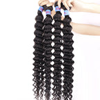 4 Bundles Deep Wave Best Selling For Black Women Natural Curly Wholesale Hair Extension