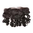 13x6 Loose Wave Lace Frontal Suitable Dying Colors Virgin Hair No Shedding No Tangle Swiss Lace