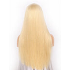 Best 613 Wigs Cheap 613 Color Blonde Lace Front Wig Straight Human Hair Wig