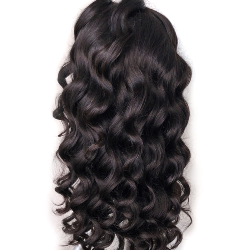 Loose Wave 360 Lace Front Wig 150% Density Pre Plucked Hairline Remy Hair