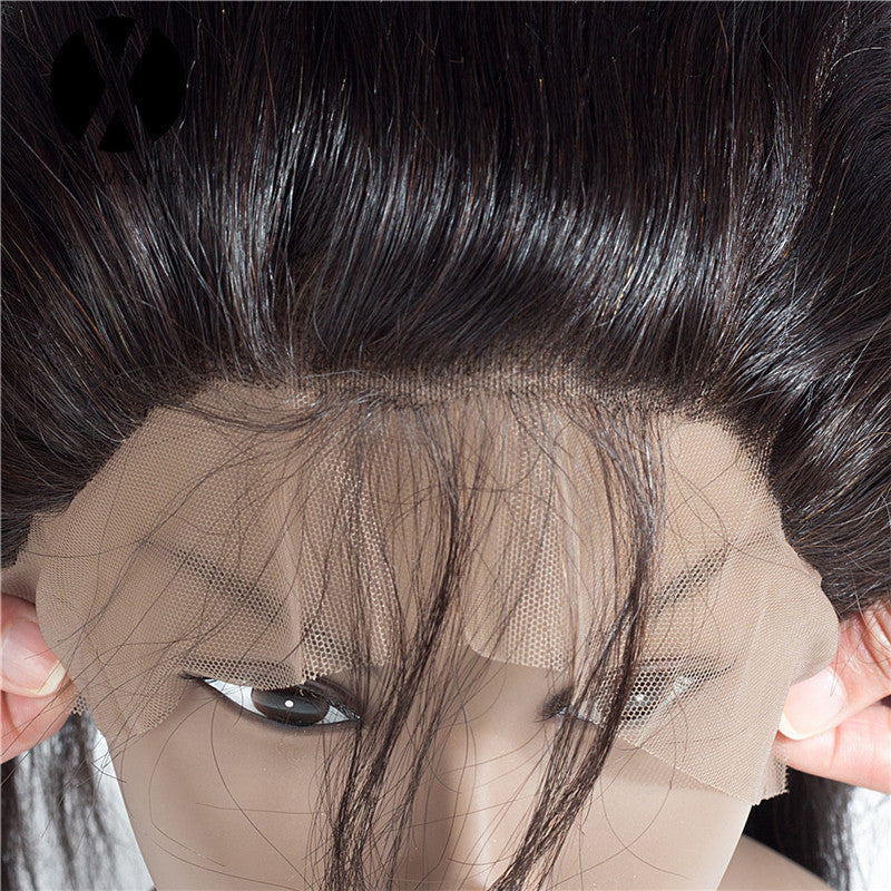 Body Wave Silk Base Closure + 13x4 Lace Frontal Remy Human Hair Pre Plucked Hairline Bleached Knots With Baby Hair