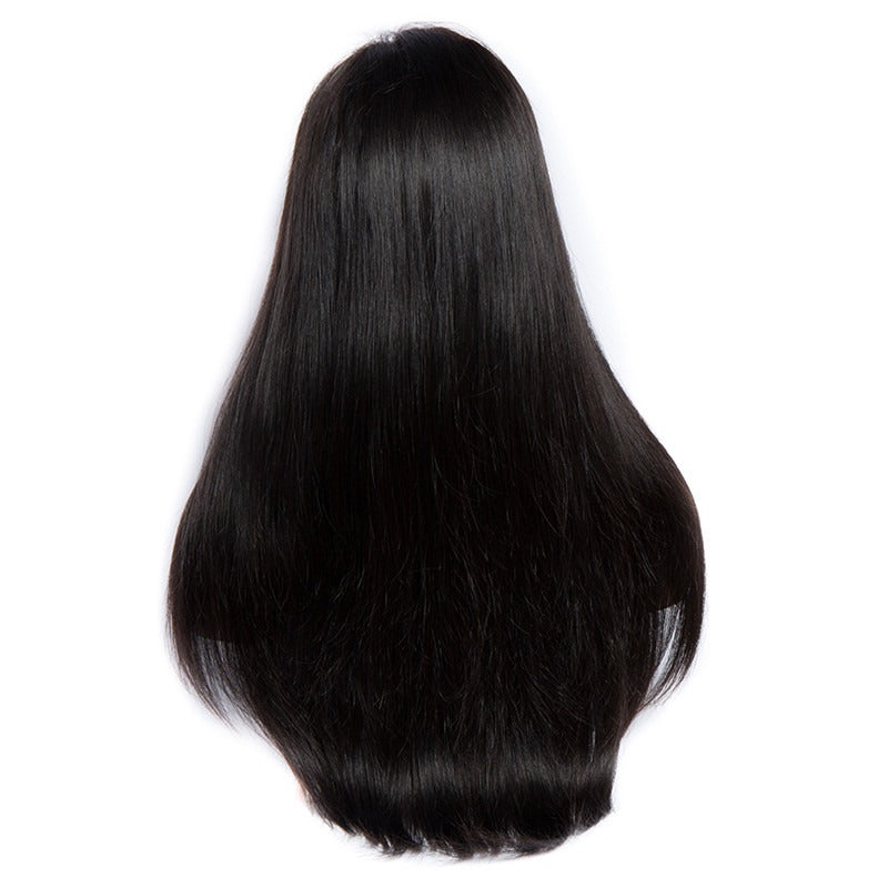 Transparent Lace Wig Glueless Straight 360 Lace Front Wig 150% Density Adjustable Fits Perftecly Around Your Ears