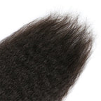 1 Bundle Kinky Straight Hair High Quality Human Natural Color Beauty