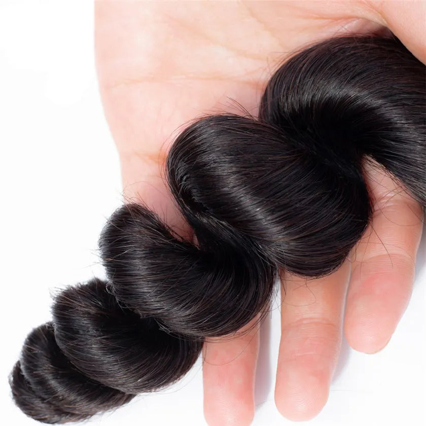 2 Bundles Loose Wave Fashion Style Virgin Hair Top Quality Unprocessed Human Hair