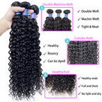 4 Bundles Water Wave Accept Drop Shipping Human Hair Wholesale Cheap Water Wave Weave