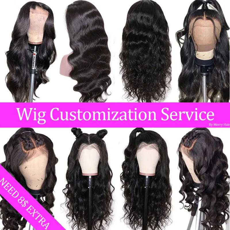 [Custom Wig Orders] Custom Made Hair Wig Handicraft Fee