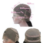 Blonde #613 Color Straight 360 Lace Wig Adjustable Fits Perftecly Around Your Ears Lace Front Wig